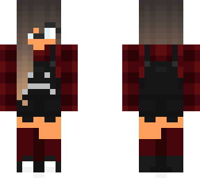 sad face plaid overalls :(