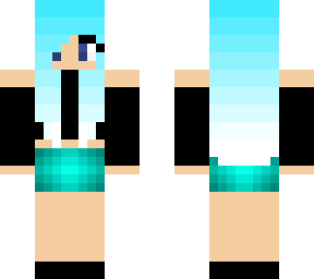 blue girl