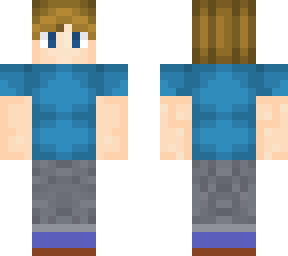 blue t shirt
