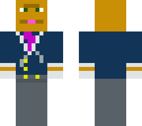 a cat in a suit