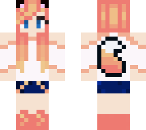 orange fox girl