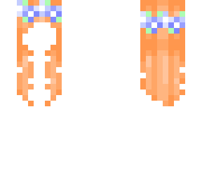 peach hair