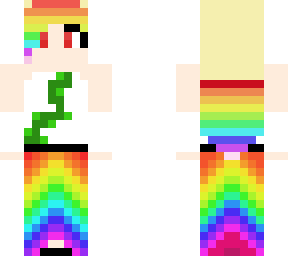 rainbow girl