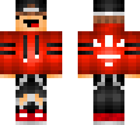 red adidas guy