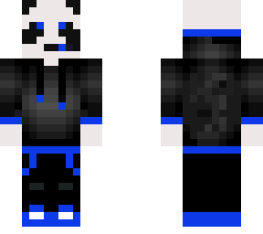 blue gameing panda