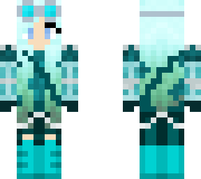 cool bleu girl