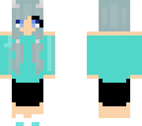 cyan hair base