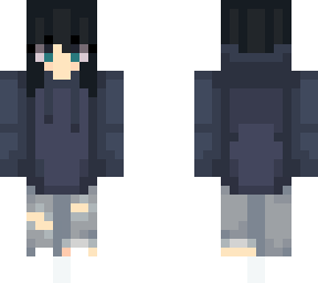 female oc in hoodie