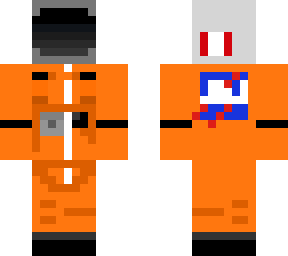 orange astronaut shuttle skin