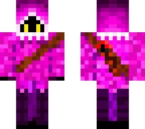 pink hooded archer
