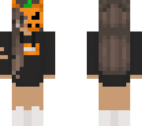pumpkin face girl