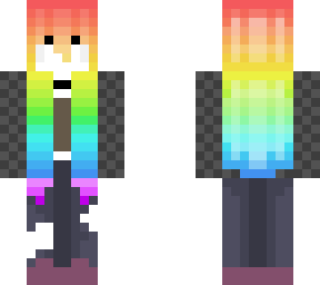 rainbow + flannel
