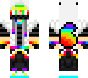rainbow wolf boi