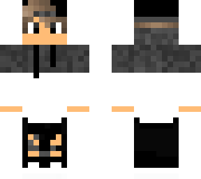black hoodie boy