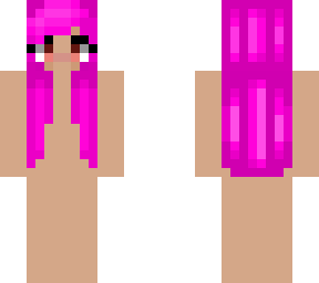 crazy pink hair