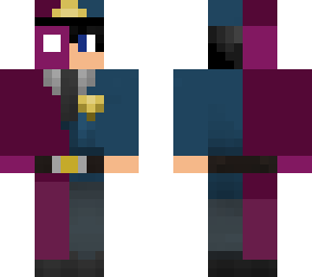 half purple guy