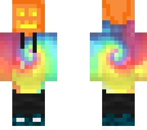 jack o lanturn tie die hoodie