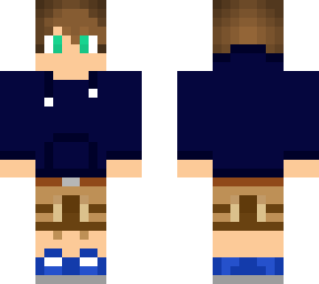 navy blue hoodie