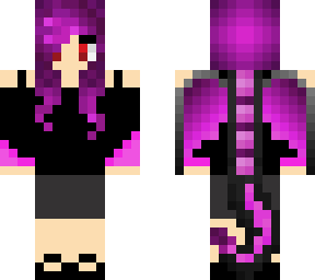 pink dragon girl woo