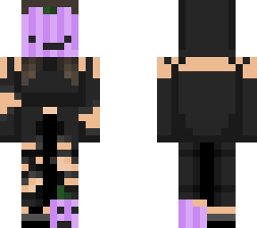 purple pumpkin mask