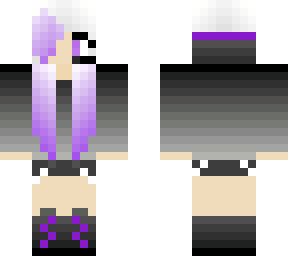 purple youtub girl woo