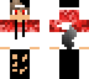 red hoodie boy