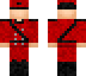 red soldier template