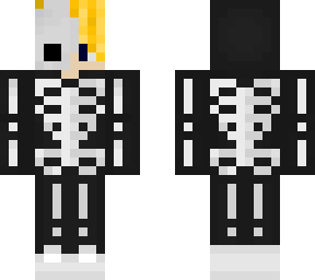 skeleton blonde halloween 2