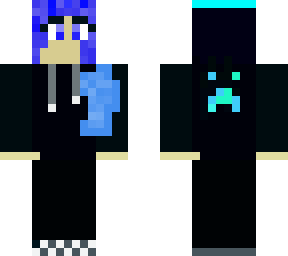 blue girl