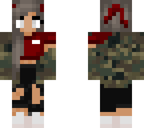 camo girl