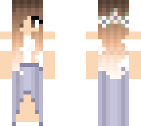 flower crown girl