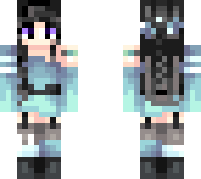 new cute version with black hair