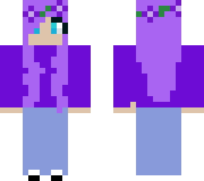 snowstorm879's own skin design (flower crown)