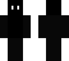black or white