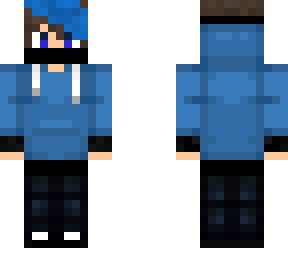 blue masked boy