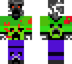 green cool creeperman