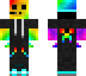 rainbow slime whiet hands