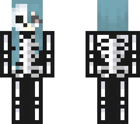 skeleton girl
