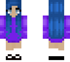 blue purple witch