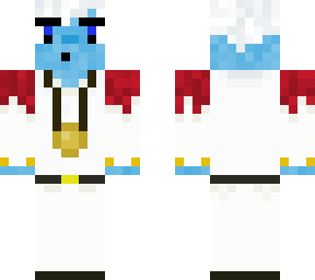 monster in fancy suit style thing! not really sure what the skin actually is!