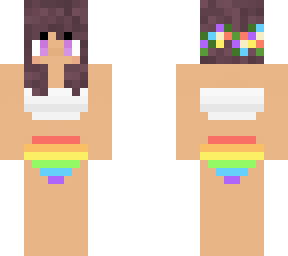 rainbow bikini