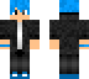blue man