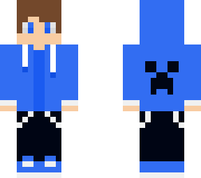 blue man