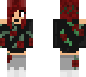 gothic rose girl
