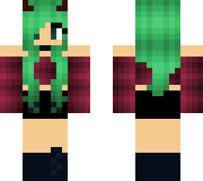 my halloween minecraft devil ememerald