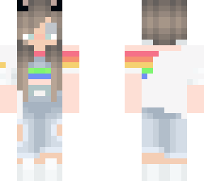 rainbow girl