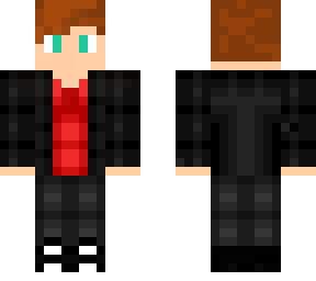 black and red clothes