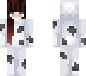 cow onesie neck face