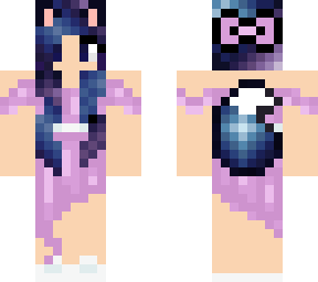 galaxy wolf girl