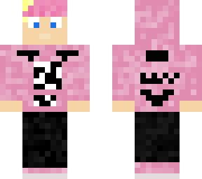 rip peep (pink hair blonde strip) reupload